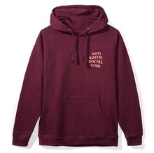 Load image into Gallery viewer, Anti Social Social Club Hoodie (Maroon)
