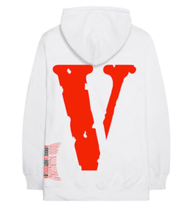 Vlone x Nav Bad Habits Hoodie (White)