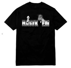 Vlone x Pop Smoke Hawk Em' Tee (Black)