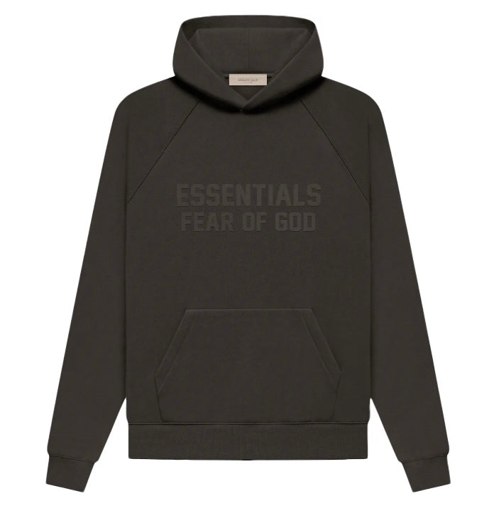 Essentials Hoodie (Off Black)