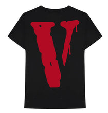 Load image into Gallery viewer, Vlone x City Morgue Drip Tee (Black)
