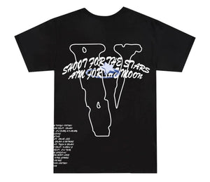 Vlone x Pop Smoke Tracklist Tee