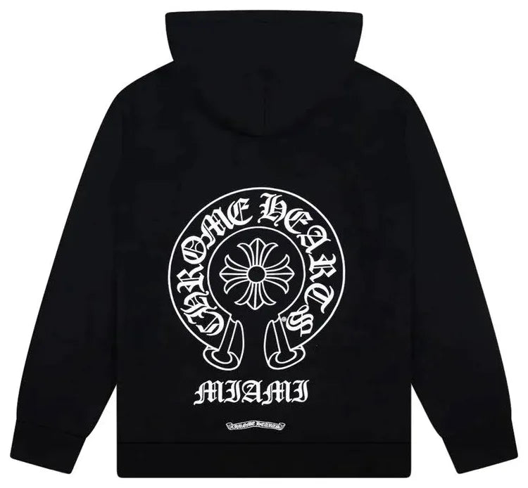 Chrome Hearts Horse Shoe Hoodie Miami Exclusive