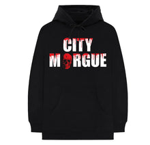 Load image into Gallery viewer, Vlone x City Morgue Dogs Hoodie (Black)
