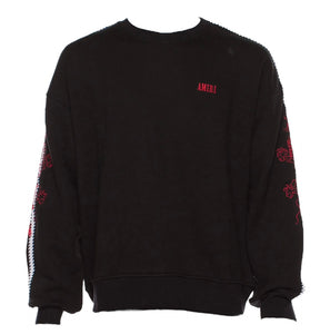 Amiri Dragon Outline Crewneck