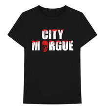 Load image into Gallery viewer, Vlone x City Morgue Drip Tee (Black)
