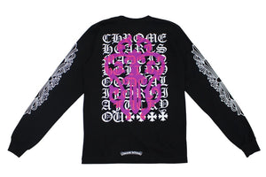 Chrome Hearts Eye Chart Dagger Long Sleeve (Black)