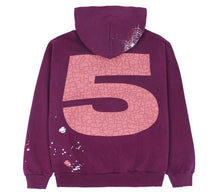 Load image into Gallery viewer, Sp5der Nocturnal Highway Hoodie (Dark Purple)
