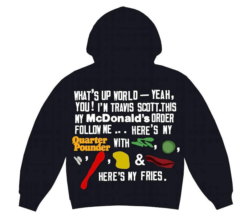 Travis Scott x CPFM 4 CJ Script Hoodie