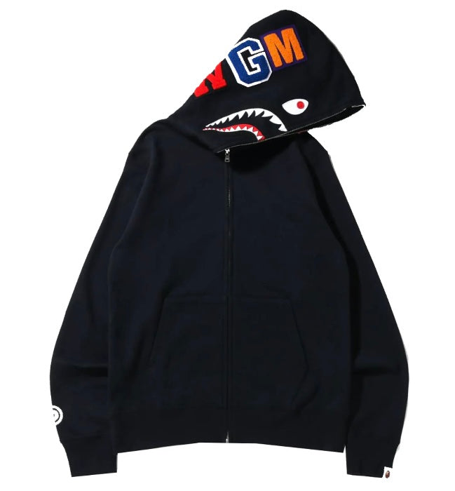 Bape Shark Full Zip Hoodie (Black)