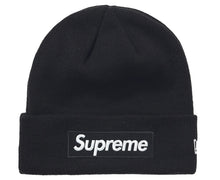 Load image into Gallery viewer, Supreme New Era Box Logo Beanie (Black)
