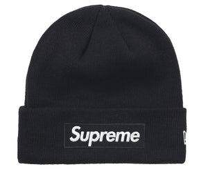 Supreme New Era Box Logo Beanie (Black)