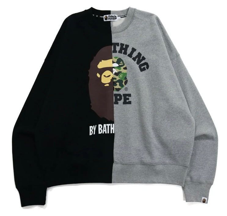 Bape Split Crewneck