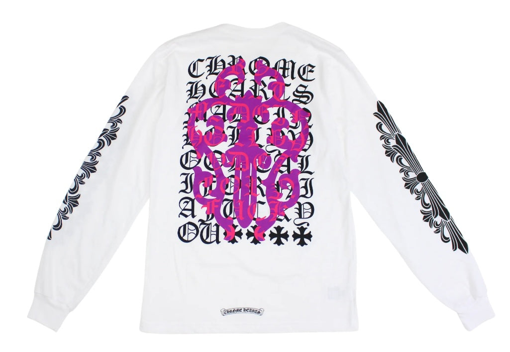 Chrome Hearts Dagger Long Sleeve (White)