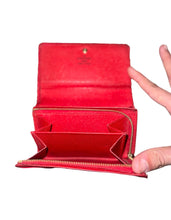 Load image into Gallery viewer, Louis Vuitton Epi Leather Wallet Red
