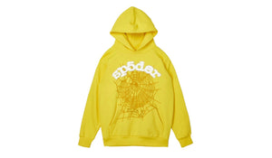 Sp5der Websuit Hoodie Yellow