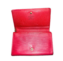 Load image into Gallery viewer, Louis Vuitton Epi Leather Wallet Red
