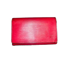 Load image into Gallery viewer, Louis Vuitton Epi Leather Wallet Red
