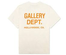 Load image into Gallery viewer, Gallery Dept. Souvenir Tee Cream/Orange
