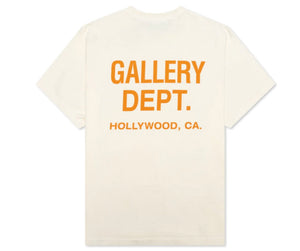 Gallery Dept. Souvenir Tee Cream/Orange